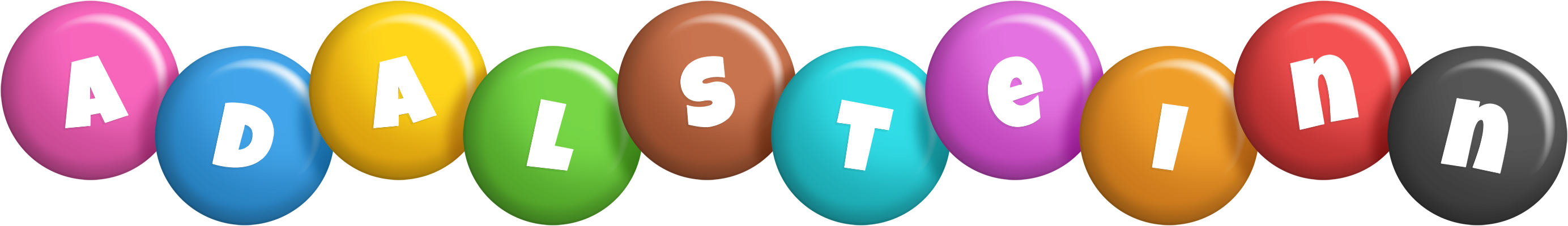 Adalsteinn candy logo