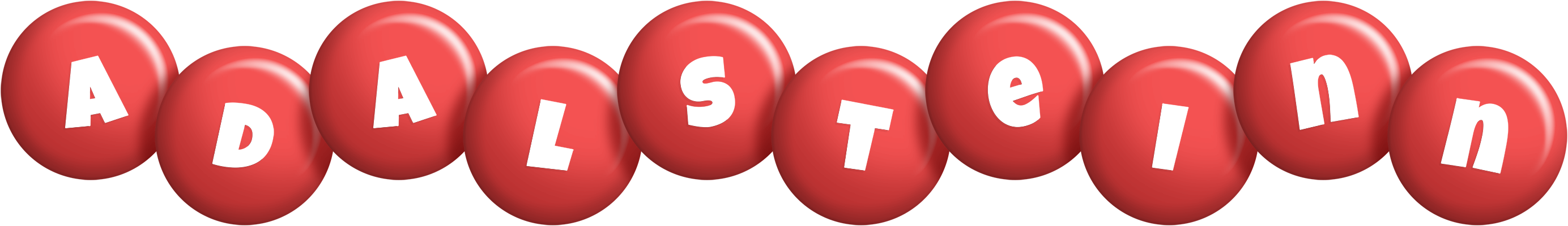 Adalsteinn candy-red logo