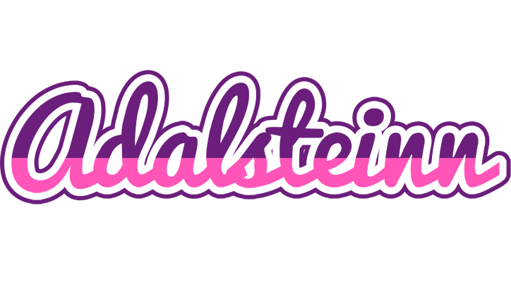 Adalsteinn cheerful logo
