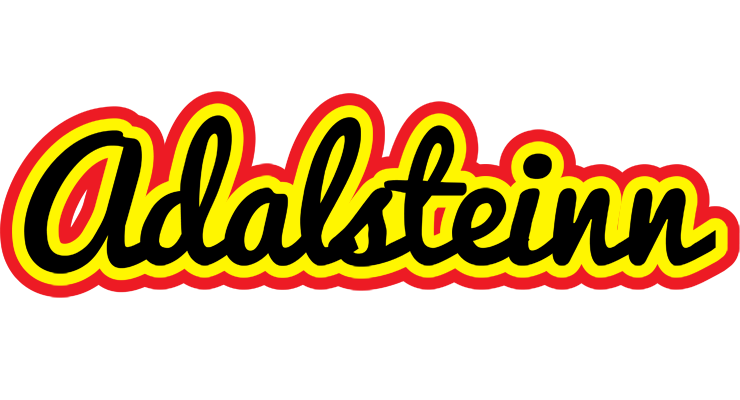 Adalsteinn flaming logo
