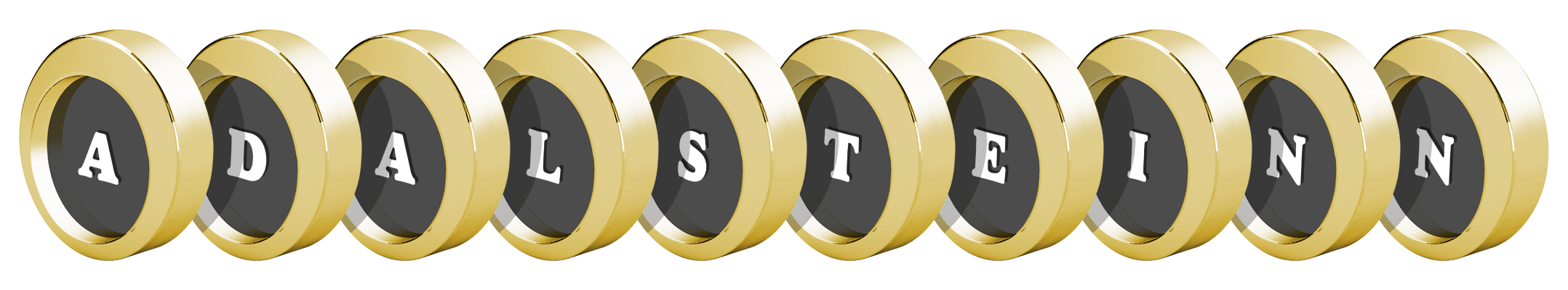 Adalsteinn gold logo