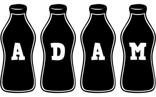 Adam bottle logo