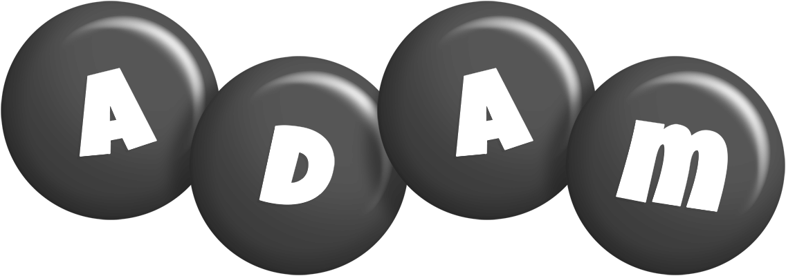 Adam candy-black logo