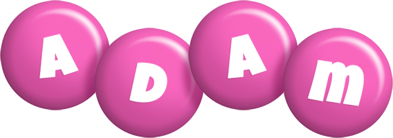 Adam candy-pink logo
