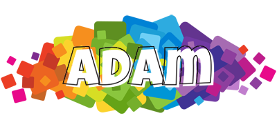 Adam pixels logo