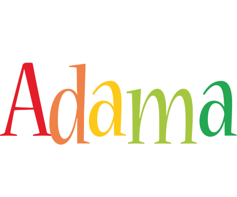 Adama birthday logo