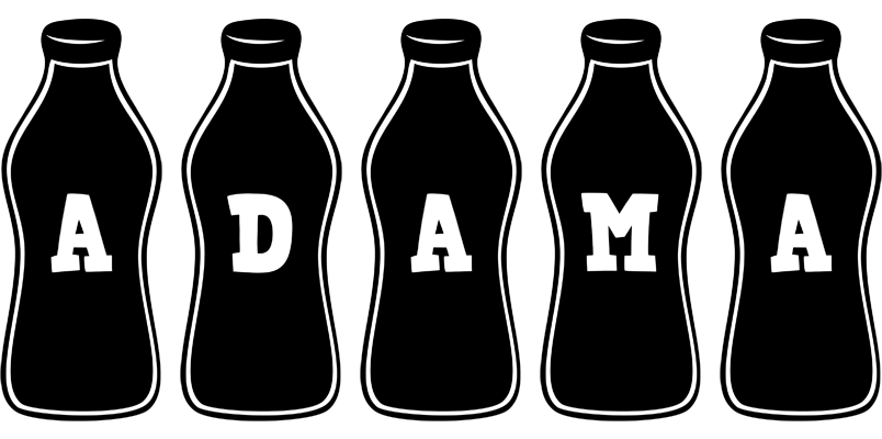 Adama bottle logo