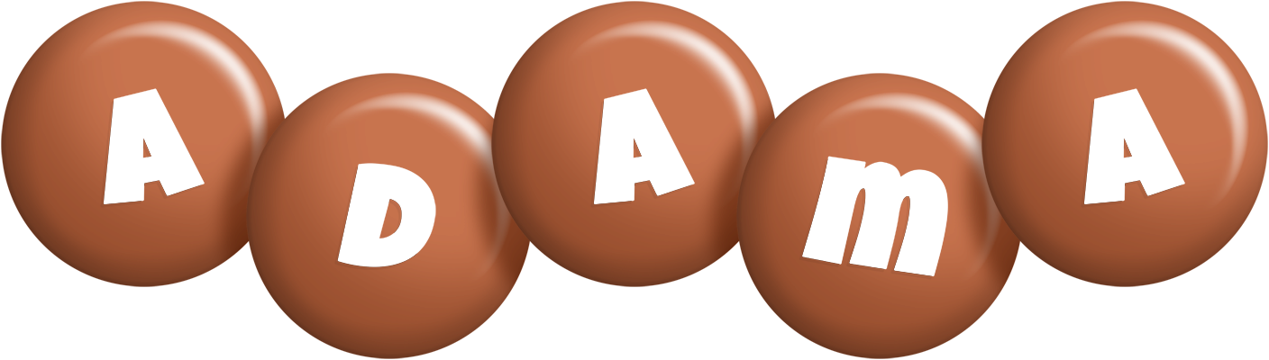 Adama candy-brown logo