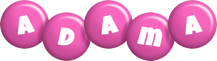 Adama candy-pink logo