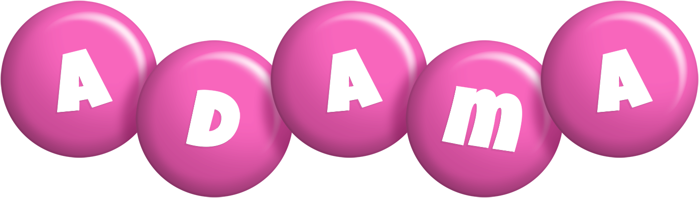 Adama candy-pink logo