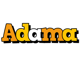 Adama cartoon logo