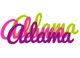 Adama flowers logo