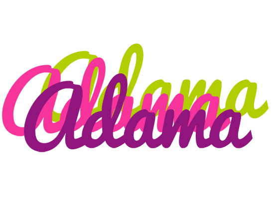 Adama flowers logo