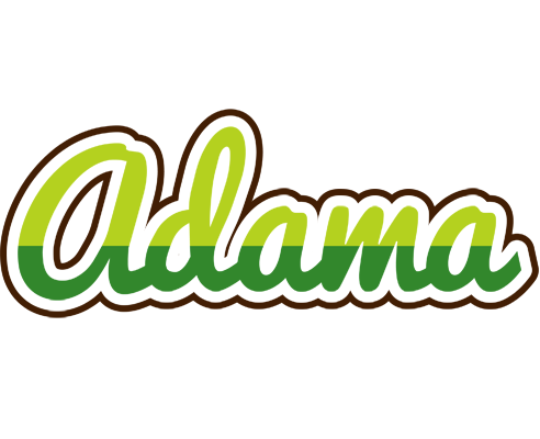 Adama golfing logo