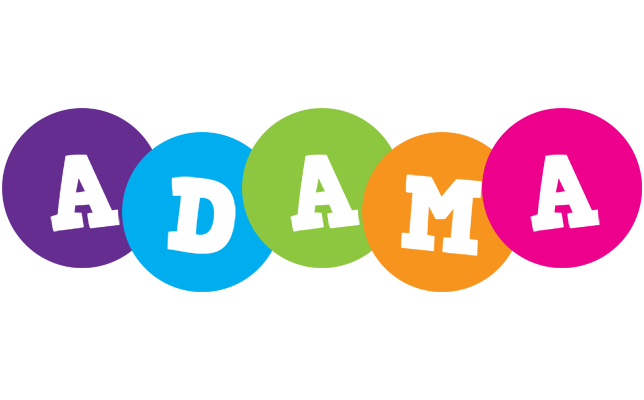 Adama happy logo