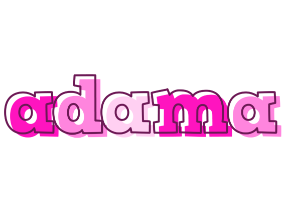 Adama hello logo