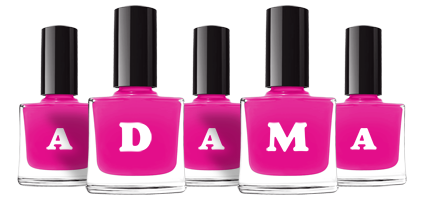 Adama nails logo