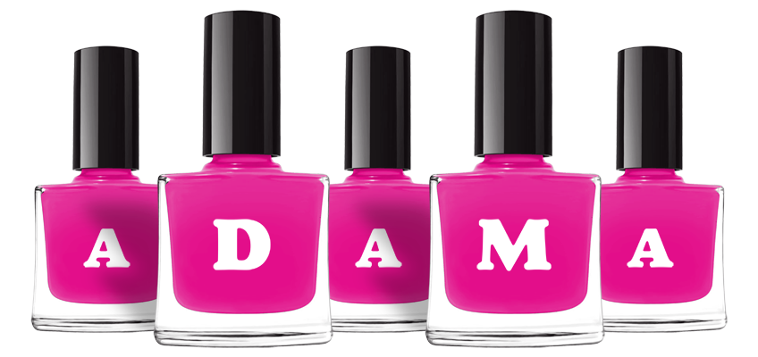 Adama nails logo