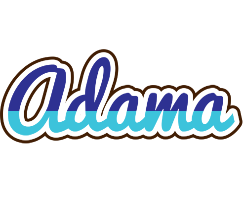 Adama raining logo