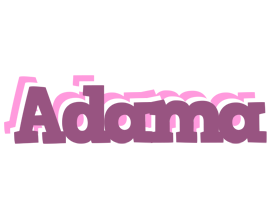 Adama relaxing logo