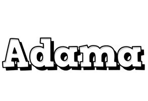 Adama snowing logo