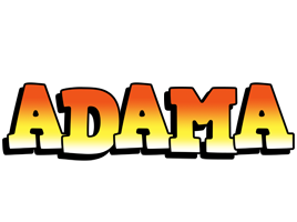 Adama sunset logo