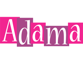 Adama whine logo