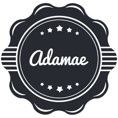 Adamae badge logo