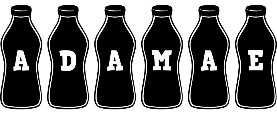 Adamae bottle logo