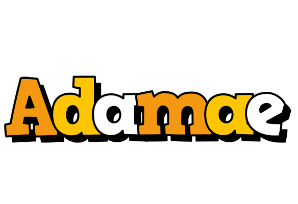 Adamae cartoon logo