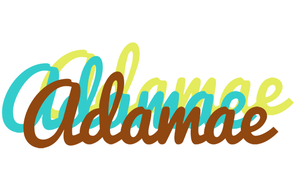 Adamae cupcake logo