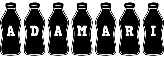 Adamari bottle logo