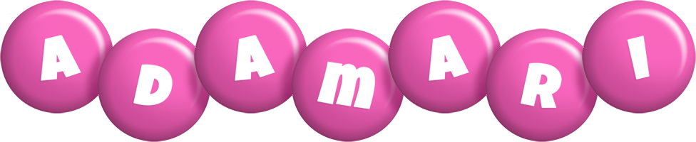 Adamari candy-pink logo