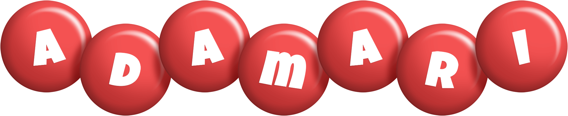 Adamari candy-red logo