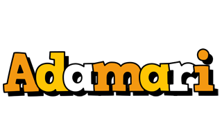Adamari cartoon logo