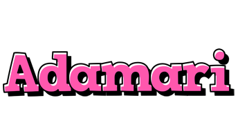 Adamari girlish logo