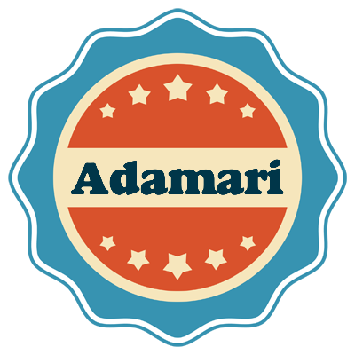 Adamari labels logo