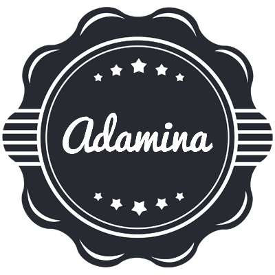 Adamina badge logo