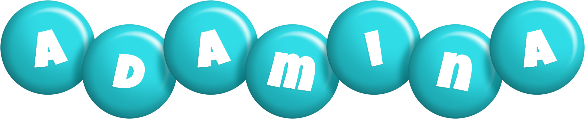 Adamina candy-azur logo