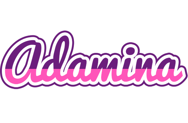 Adamina cheerful logo
