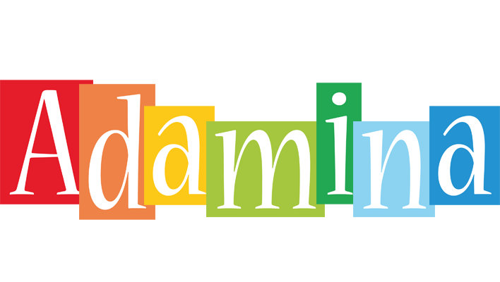 Adamina colors logo