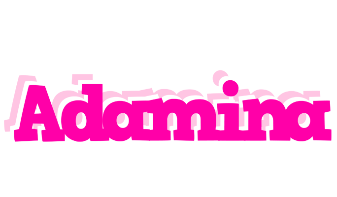 Adamina dancing logo