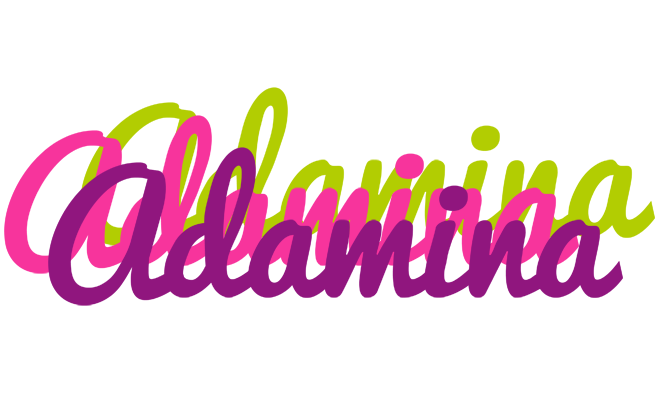Adamina flowers logo