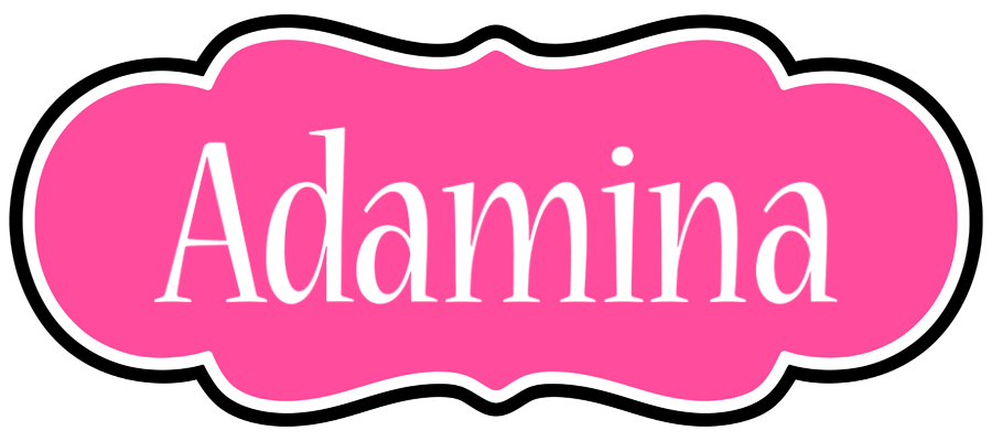 Adamina invitation logo