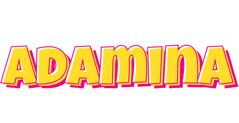 Adamina kaboom logo