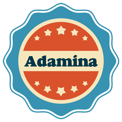 Adamina labels logo
