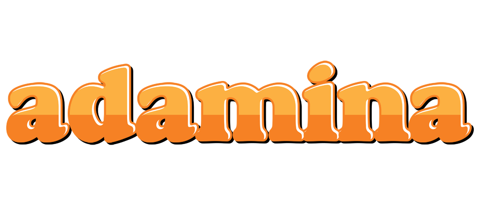 Adamina orange logo