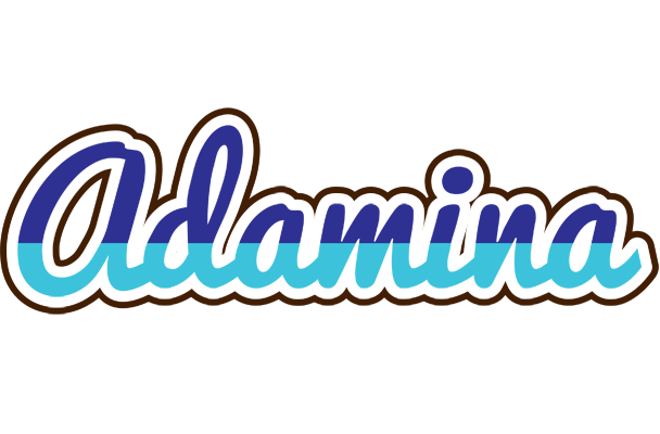 Adamina raining logo