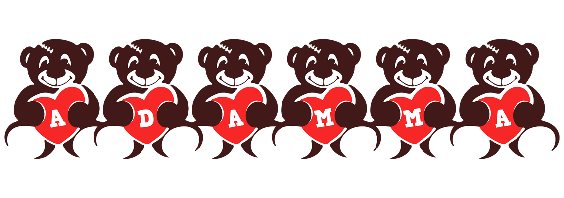 Adamma bear logo
