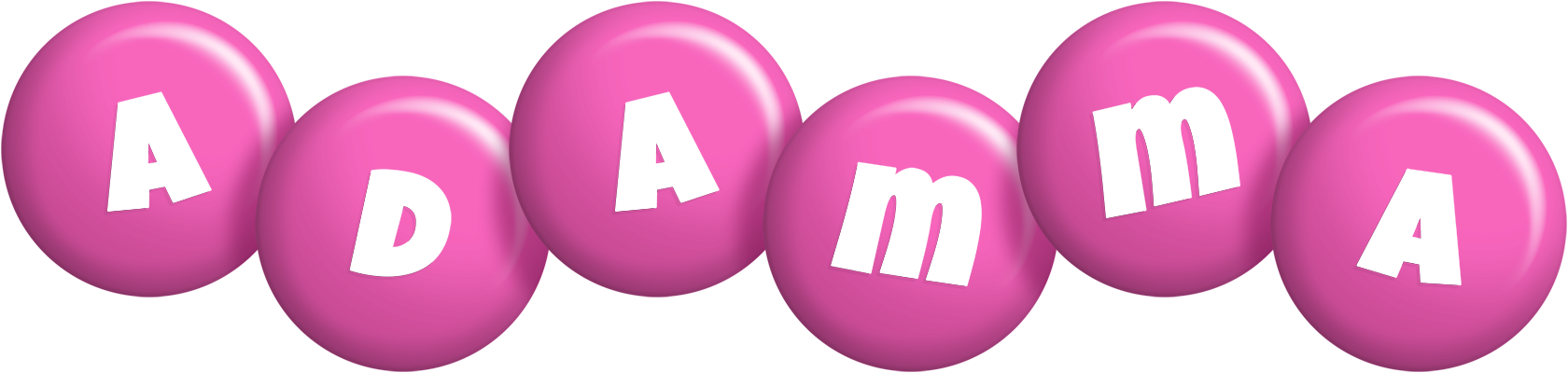 Adamma candy-pink logo